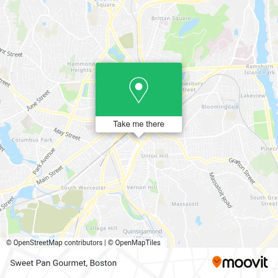 Sweet Pan Gourmet map
