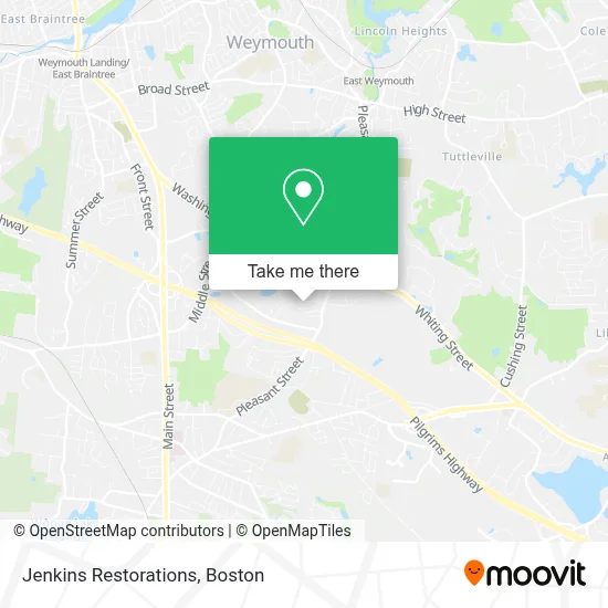 Jenkins Restorations map