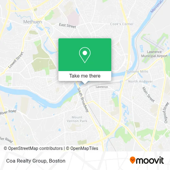 Coa Realty Group map
