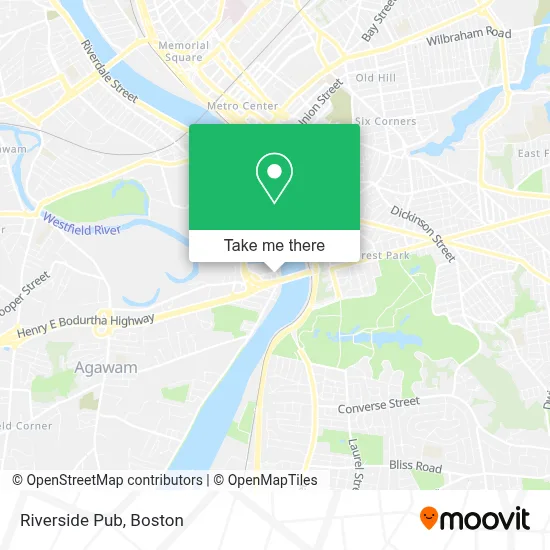 Riverside Pub map