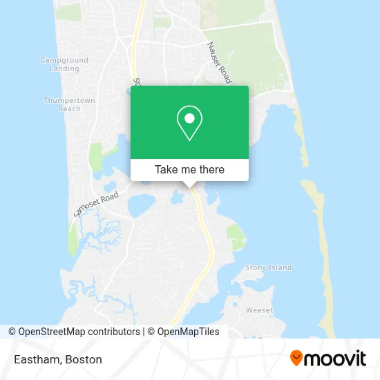 Eastham map