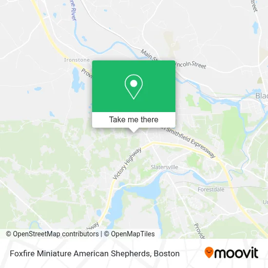 Foxfire Miniature American Shepherds map