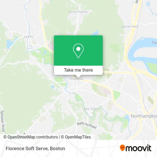 Florence Soft Serve map