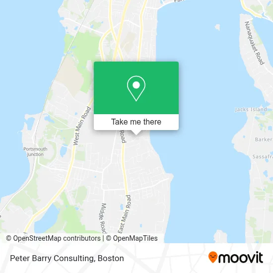 Peter Barry Consulting map