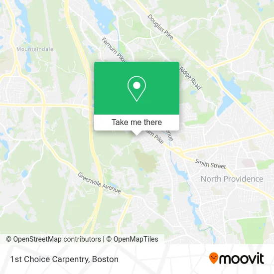 1st Choice Carpentry map