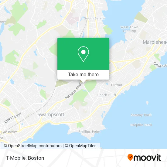 T-Mobile map