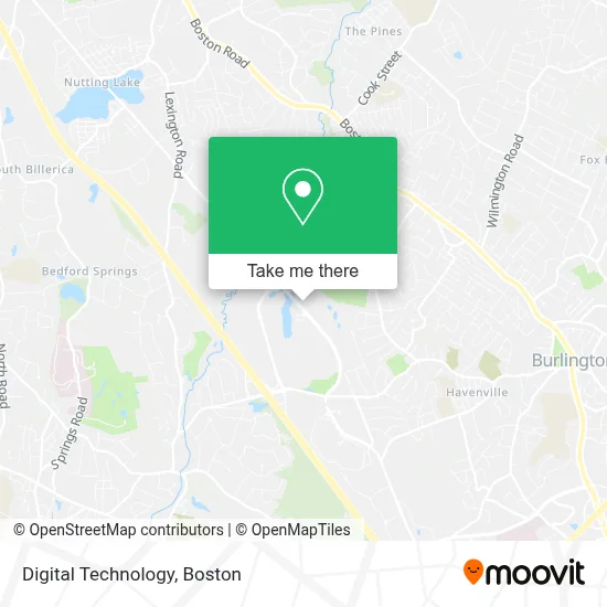 Digital Technology map