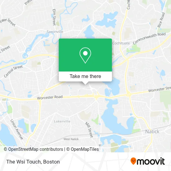 The Wsi Touch map