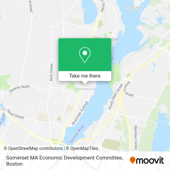 Somerset MA Economic Development Committee map