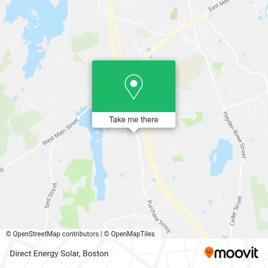 Direct Energy Solar map