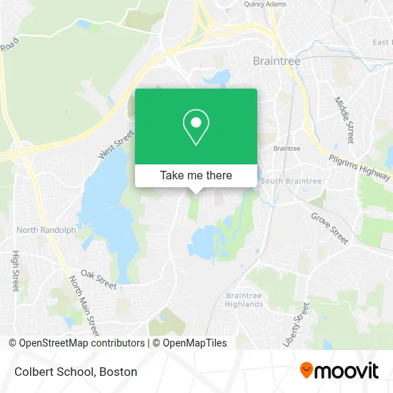 Colbert School map