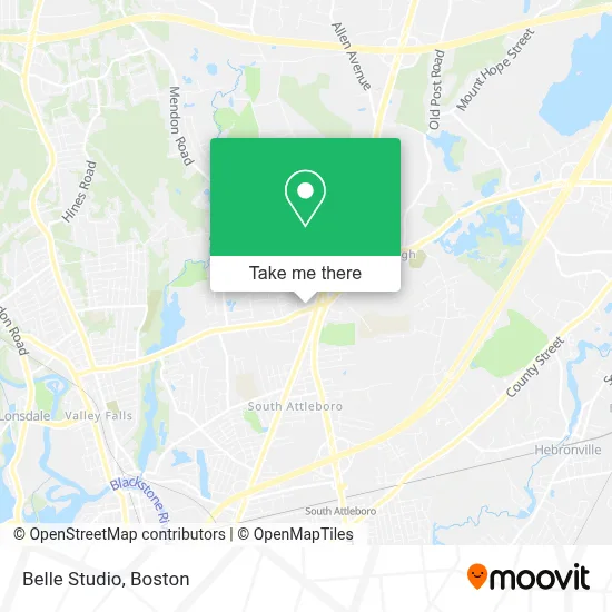 Belle Studio map