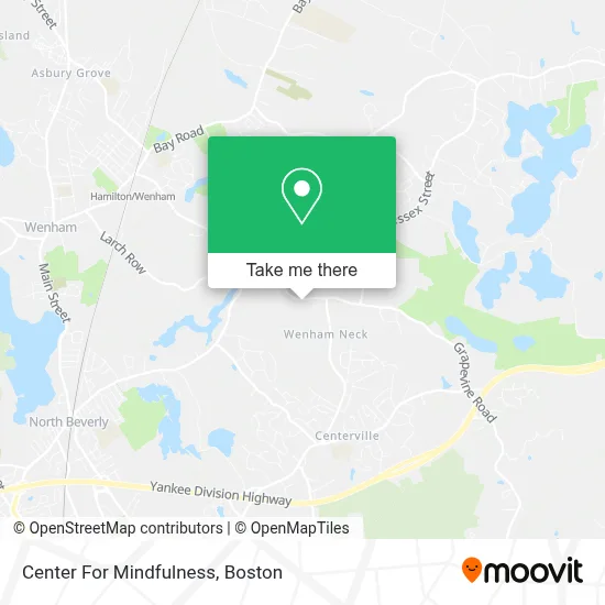 Center For Mindfulness map