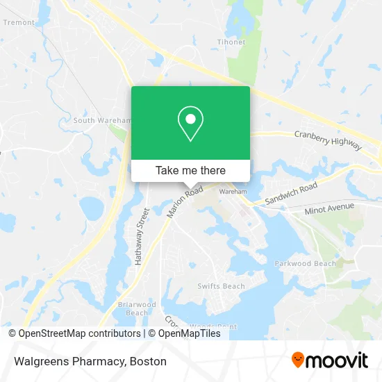 Walgreens Pharmacy map