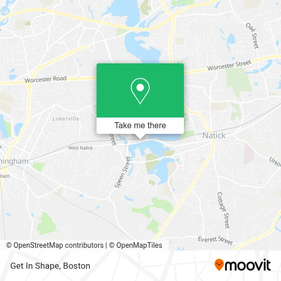 Get In Shape map