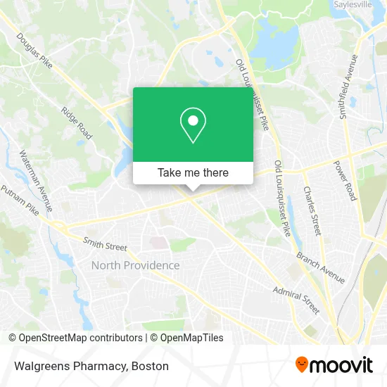Walgreens Pharmacy map