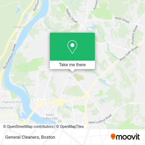 General Cleaners map