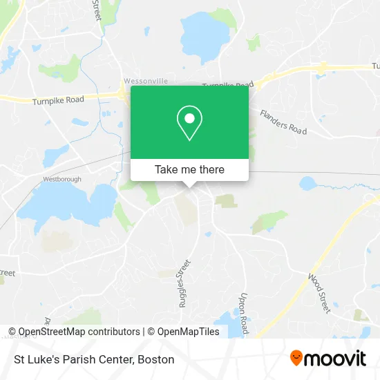 St Luke's Parish Center map