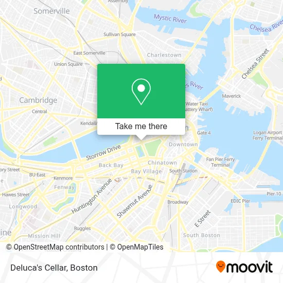 Deluca's Cellar map
