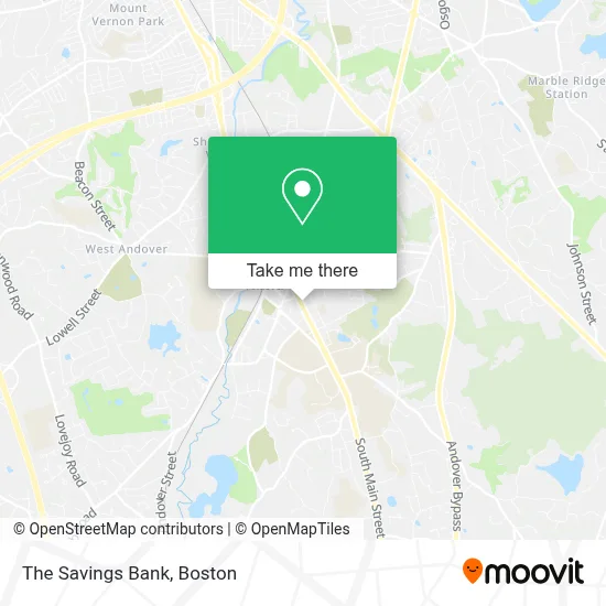 The Savings Bank map