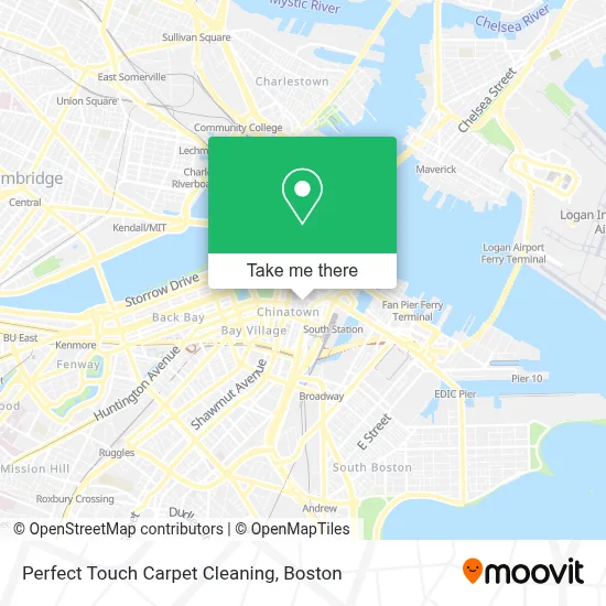 Perfect Touch Carpet Cleaning map