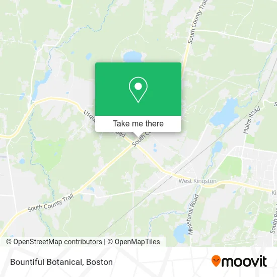Bountiful Botanical map