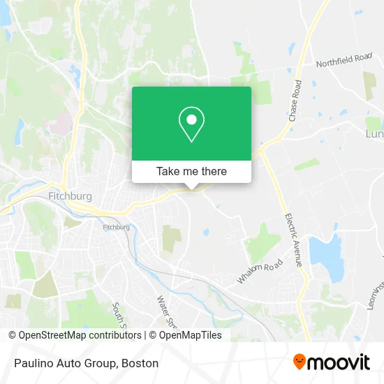 Paulino Auto Group map