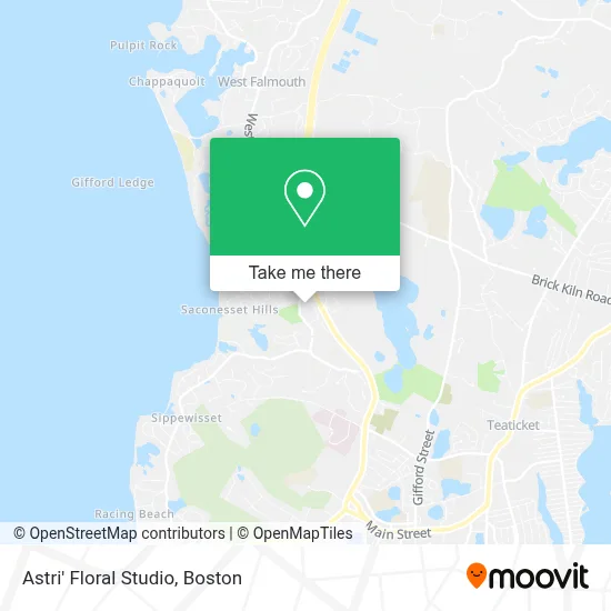 Astri' Floral Studio map