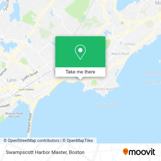 Swampscott Harbor Master map