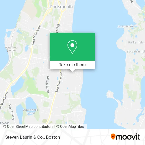 Steven Laurin & Co. map
