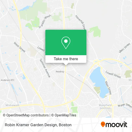 Robin Kramer Garden Design map