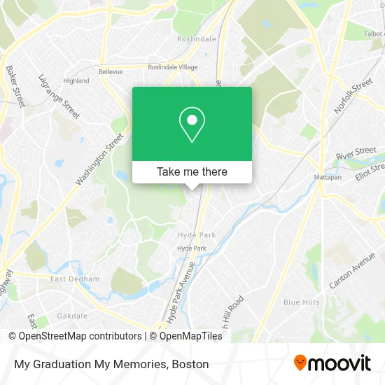 My Graduation My Memories map