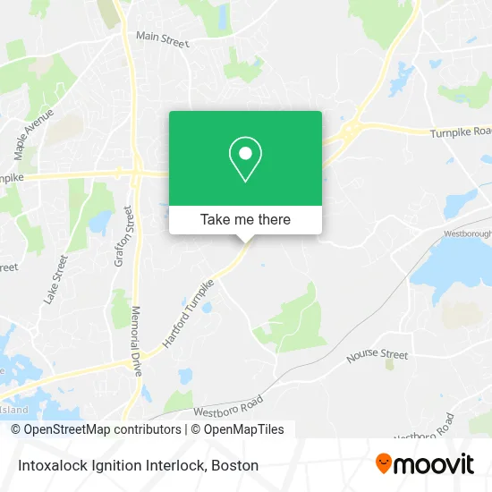 Intoxalock Ignition Interlock map