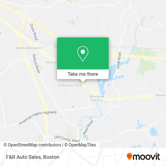 F&R Auto Sales map