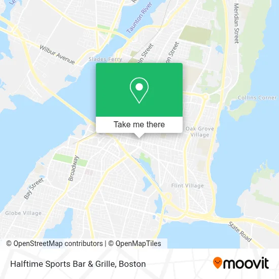 Halftime Sports Bar & Grille map