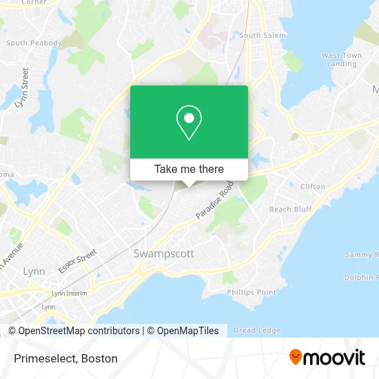 Primeselect map
