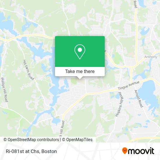 Ri-081st at Chs map