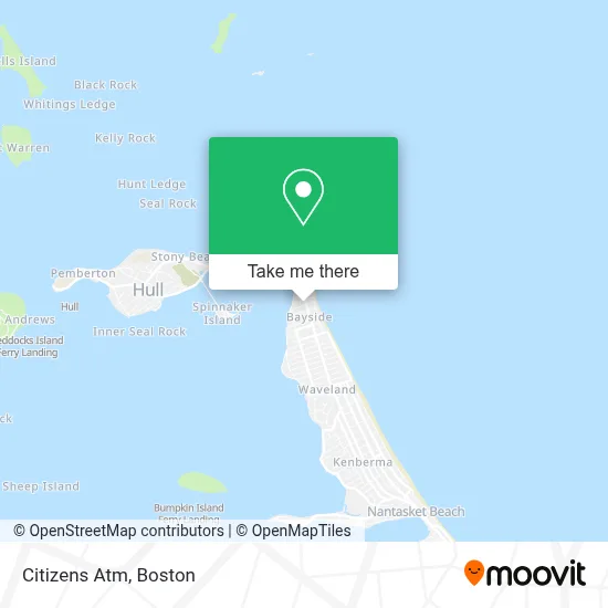 Citizens Atm map