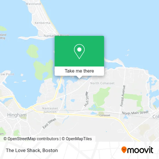 The Love Shack map