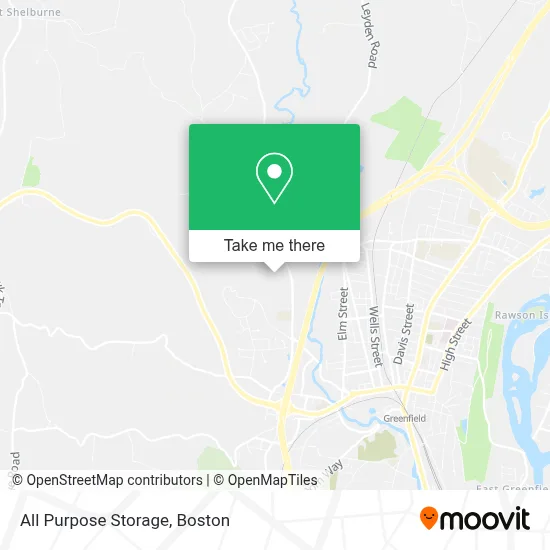 All Purpose Storage map