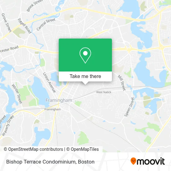 Bishop Terrace Condominium map