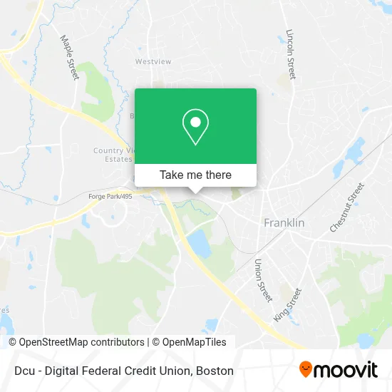 Dcu - Digital Federal Credit Union map