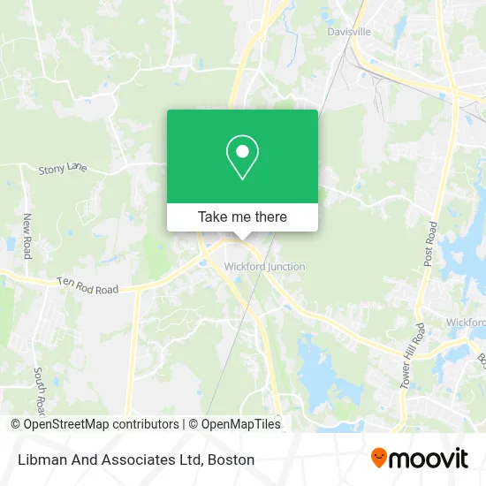 Libman And Associates Ltd map