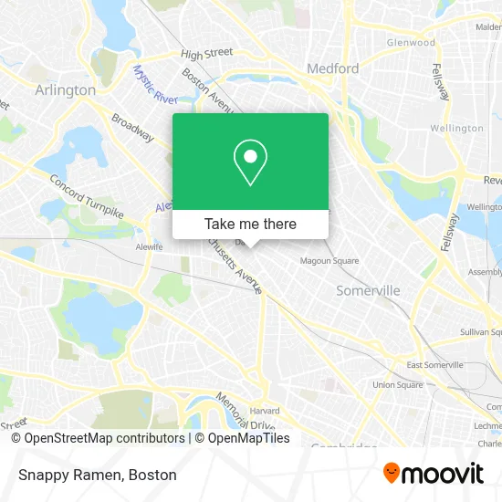 Snappy Ramen map