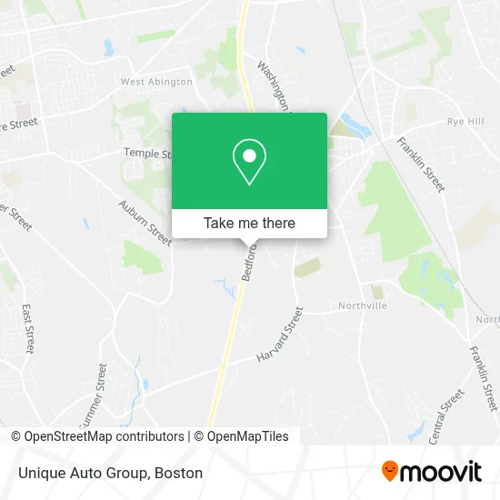 Unique Auto Group map