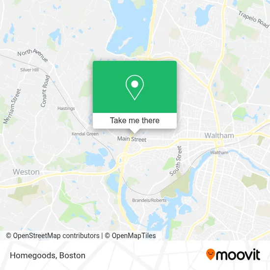 Homegoods map