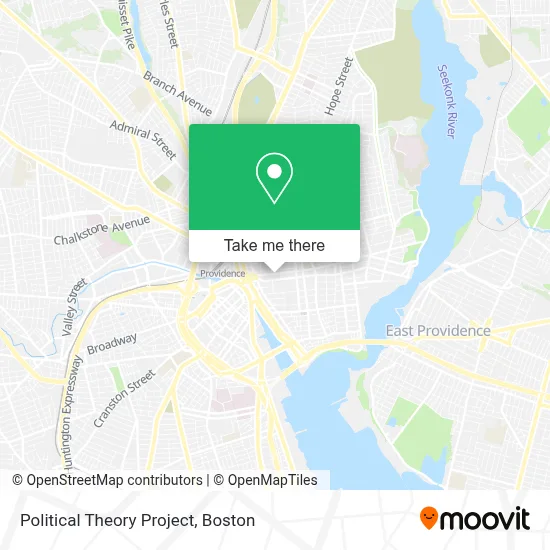 Political Theory Project map