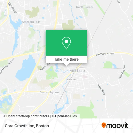 Core Growth Inc map