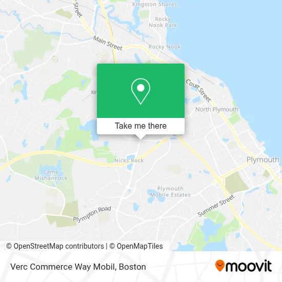 Verc Commerce Way Mobil map