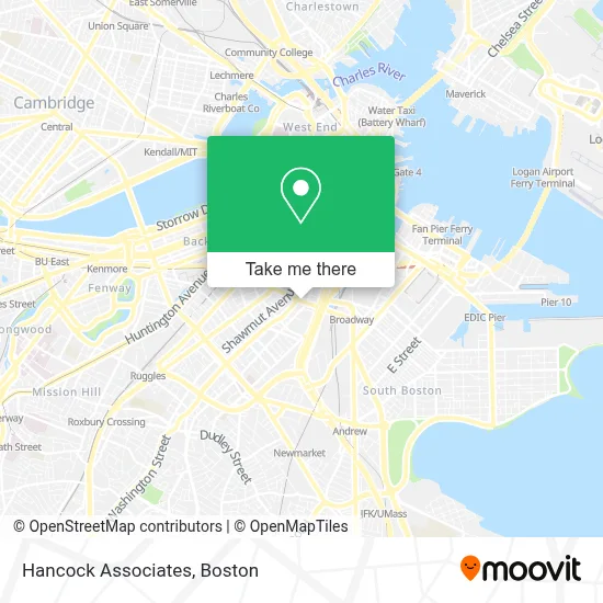 Hancock Associates map